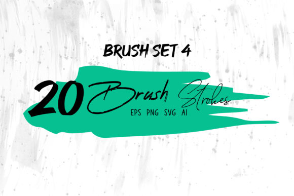 Abstract Grunge Brush for Embroidery Projects