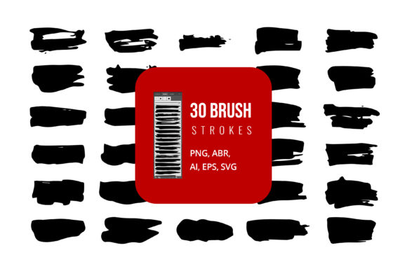 Grunge Brush for Graphic Design and Website Publishing