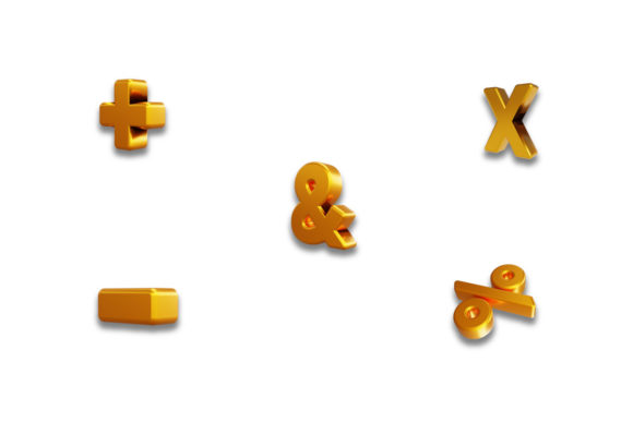 Math Object: A Graphic Design Asset for Modern Branding and Print Projects