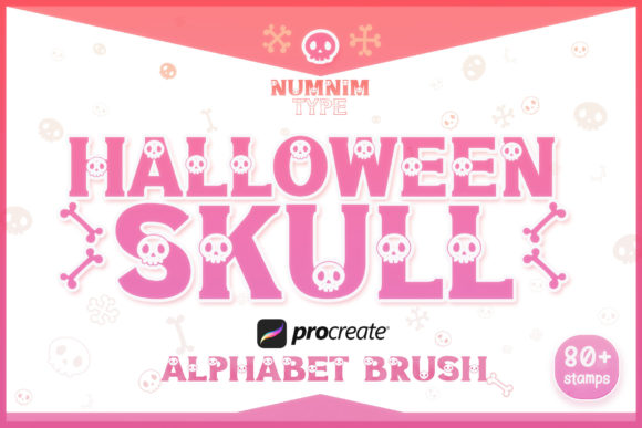 Procreate Brush Stamps Halloween Skull Review